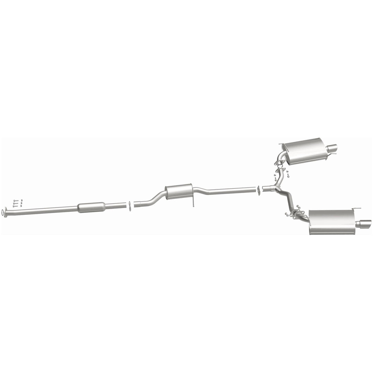 BRExhaust 1999-2003 Acura Direct-Fit Replacement Exhaust System BRExhaust Exhaust System Kit  AXOPROS