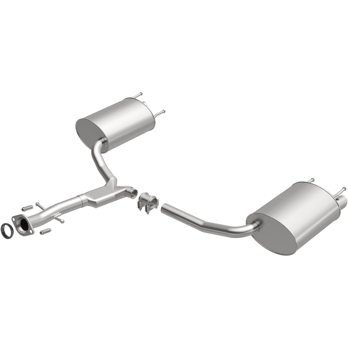 BRExhaust 2006-2013 Lexus Direct-Fit Replacement Exhaust System BRExhaust Exhaust System Kit  AXOPROS