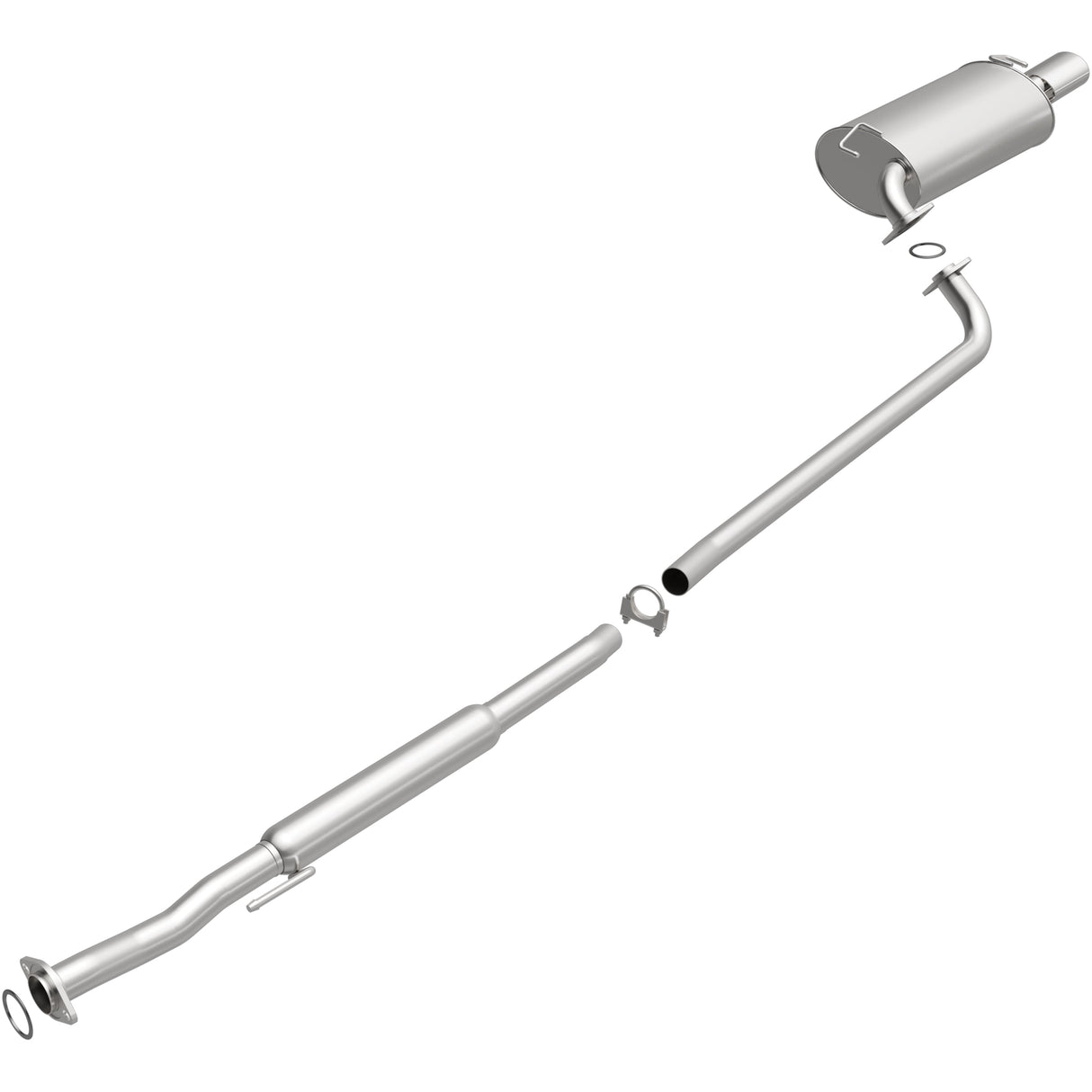 BRExhaust 1997-1999 Toyota Avalon 3.0L Direct-Fit Replacement Exhaust System BRExhaust Exhaust System Kit  AXOPROS