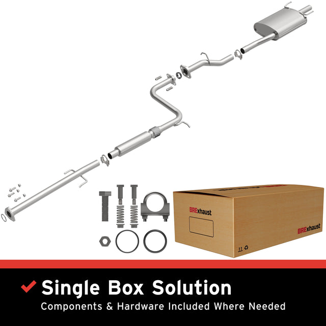 BRExhaust Direct-Fit Replacement Exhaust System 106-0339 BRExhaust Exhaust System Kit  AXOPROS