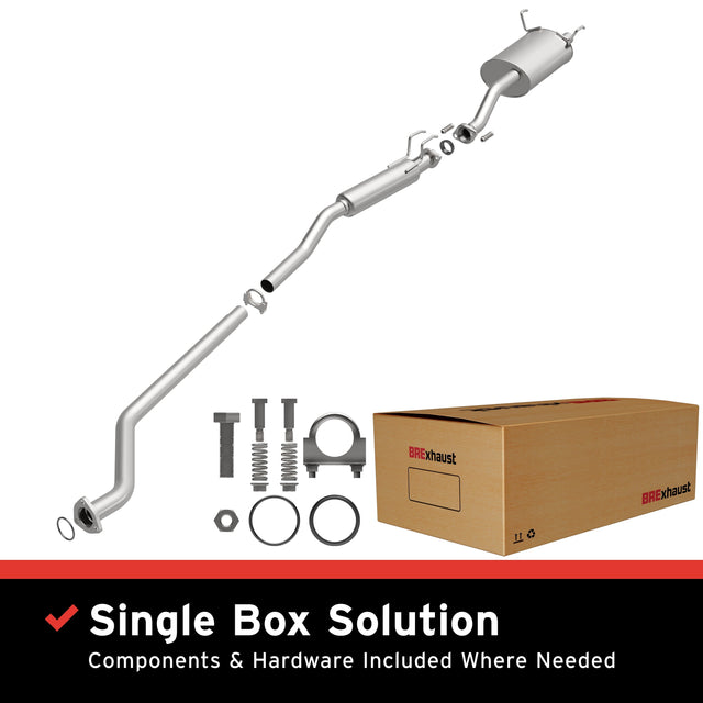 BRExhaust Direct-Fit Replacement Exhaust System 106-0358 BRExhaust Exhaust System Kit  AXOPROS
