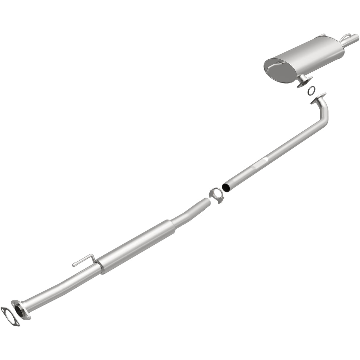 BRExhaust 1992-1993 Toyota Camry 2.2L Direct-Fit Replacement Exhaust System BRExhaust Exhaust System Kit  AXOPROS