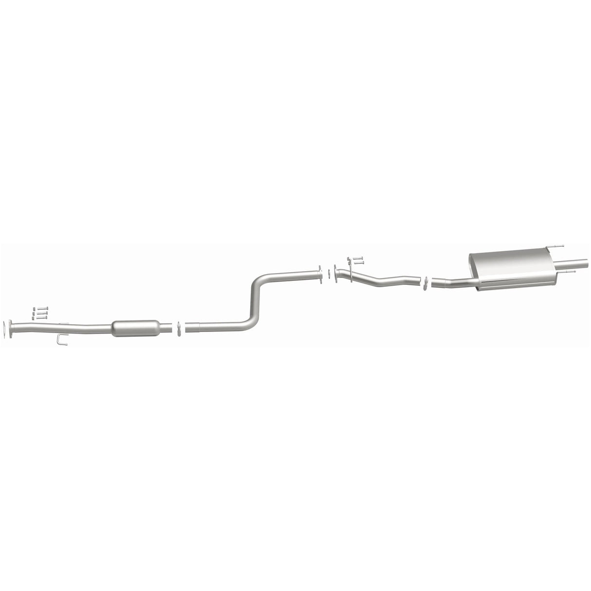 BRExhaust 1992-1993 Honda Accord 2.2L Direct-Fit Replacement Exhaust System BRExhaust Exhaust System Kit  AXOPROS