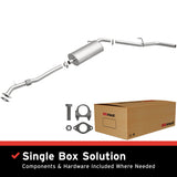 BRExhaust 2001-2004 Nissan Frontier 2.4L Direct-Fit Replacement Exhaust System BRExhaust Exhaust System Kit  AXOPROS