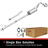 BRExhaust 1995-2004 Toyota Tacoma 3.4L Direct-Fit Replacement Exhaust System BRExhaust Exhaust System Kit  AXOPROS