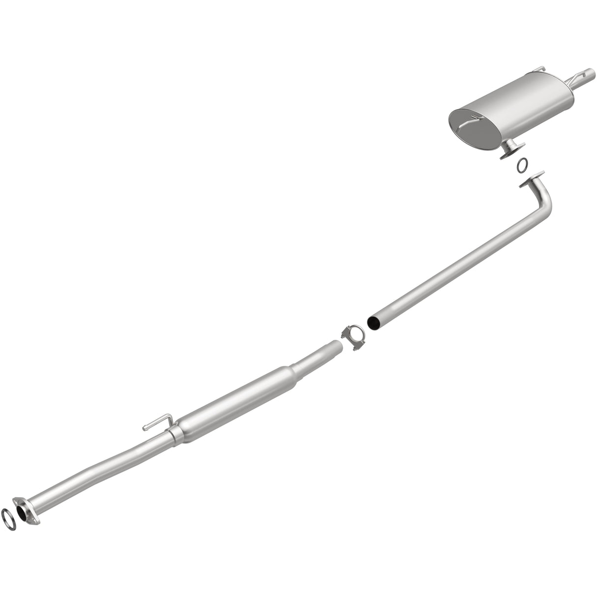 BRExhaust 1992-1996 Toyota Camry 2.2L Direct-Fit Replacement Exhaust System BRExhaust Exhaust System Kit  AXOPROS