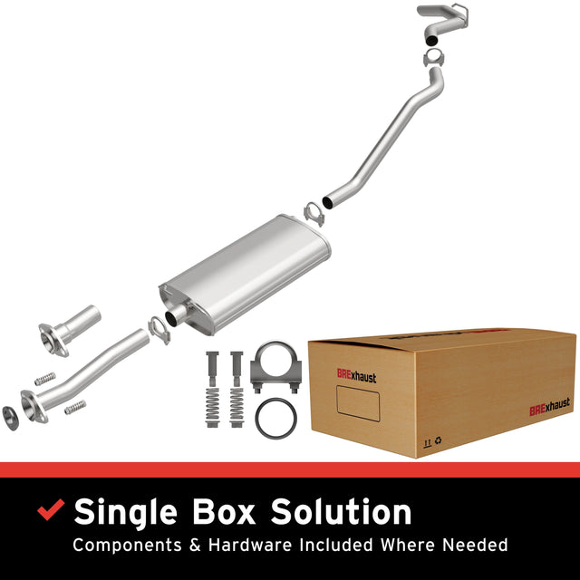BRExhaust 1995-2000 Ford Explorer 4.0L Direct-Fit Replacement Exhaust System BRExhaust Exhaust System Kit  AXOPROS