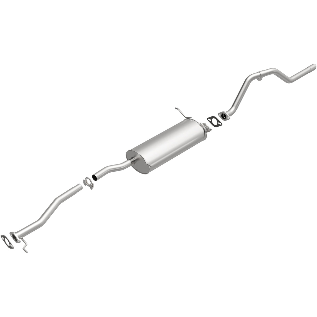 BRExhaust 1998-2000 Kia Sportage 2.0L Direct-Fit Replacement Exhaust System BRExhaust Exhaust System Kit  AXOPROS