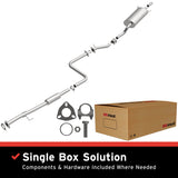 BRExhaust 1990-1993 Honda Accord 2.2L Direct-Fit Replacement Exhaust System BRExhaust Exhaust System Kit  AXOPROS