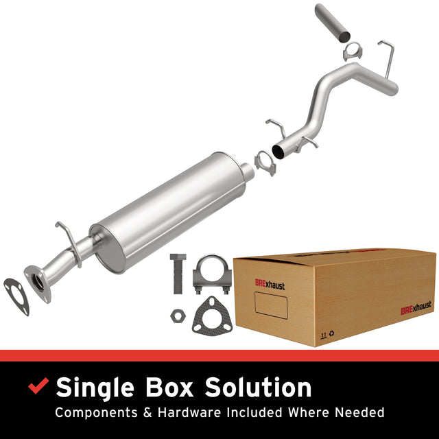 BRExhaust Direct-Fit Replacement Exhaust System 106-0417 BRExhaust Exhaust System Kit  AXOPROS