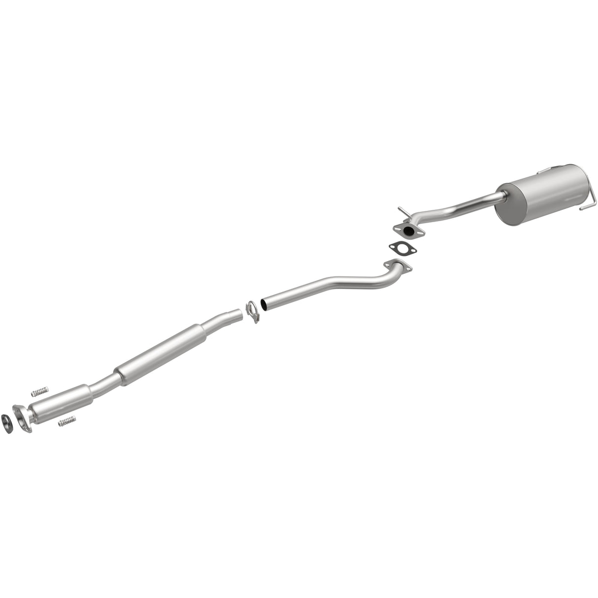 BRExhaust 2001-2004 Subaru Outback 3.0L Direct-Fit Replacement Exhaust System BRExhaust Exhaust System Kit  AXOPROS
