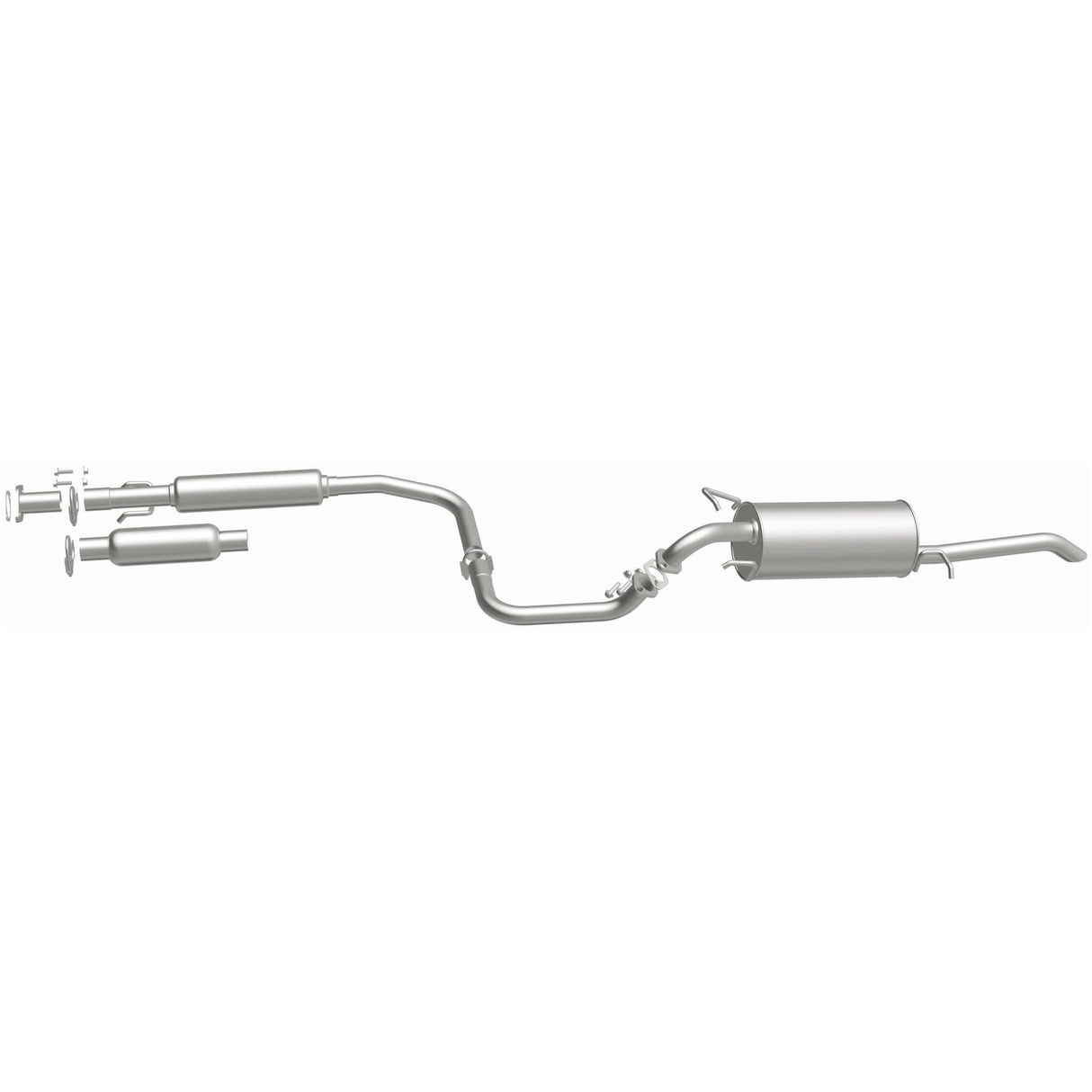 BRExhaust Direct-Fit Replacement Exhaust System 106-0446 BRExhaust Exhaust System Kit  AXOPROS