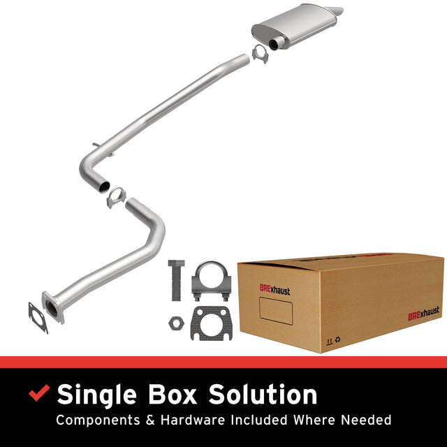 BRExhaust Direct-Fit Replacement Exhaust System 106-0458 BRExhaust Exhaust System Kit  AXOPROS