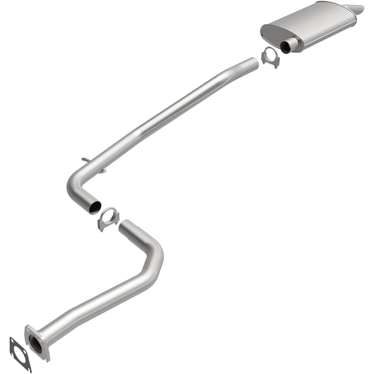 BRExhaust Direct-Fit Replacement Exhaust System 106-0458 BRExhaust Exhaust System Kit  AXOPROS