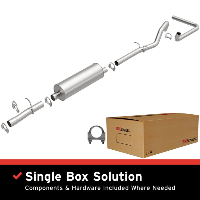 BRExhaust 1987-1996 Ford Direct-Fit Replacement Exhaust System BRExhaust Exhaust System Kit  AXOPROS