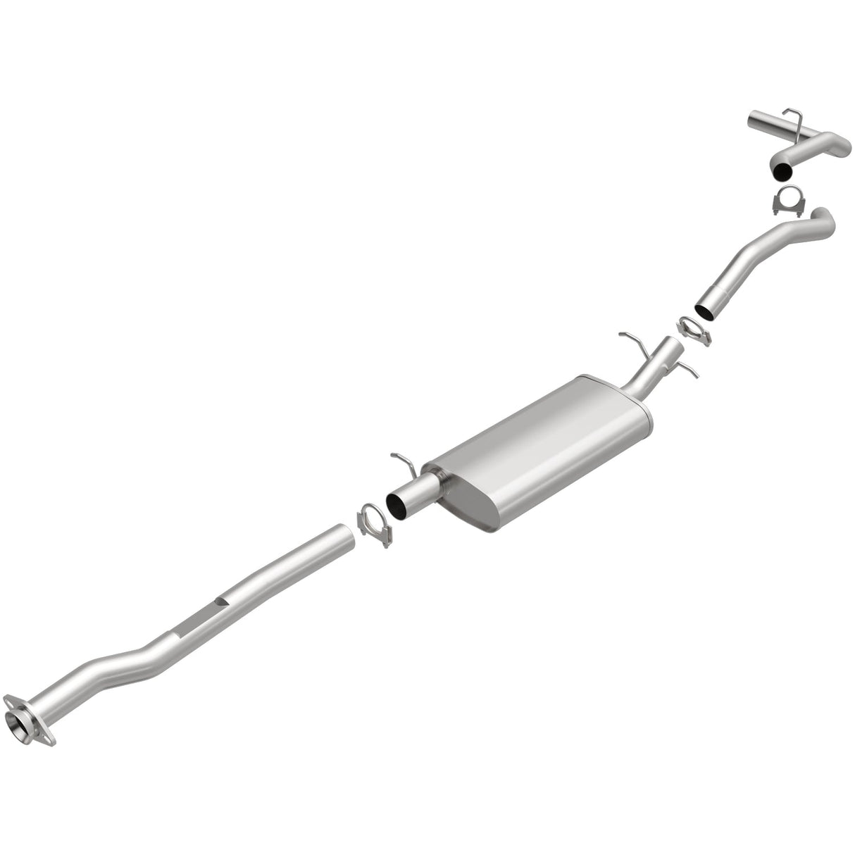 BRExhaust Direct-Fit Replacement Exhaust System 106-0481 BRExhaust Exhaust System Kit  AXOPROS