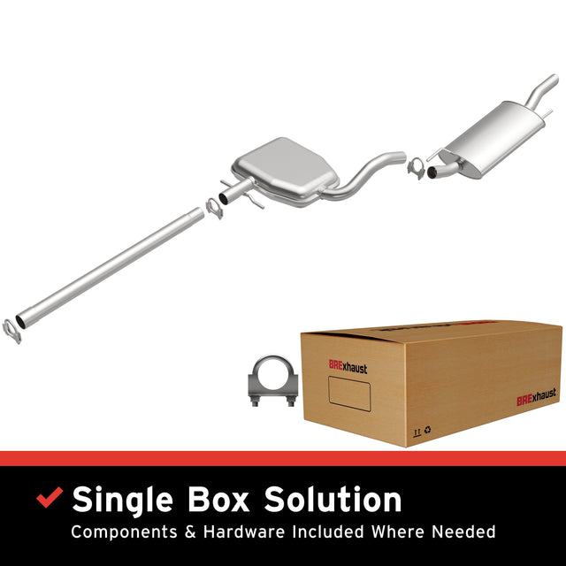 BRExhaust 1993-2002 Volkswagen Direct-Fit Replacement Exhaust System BRExhaust Exhaust System Kit  AXOPROS