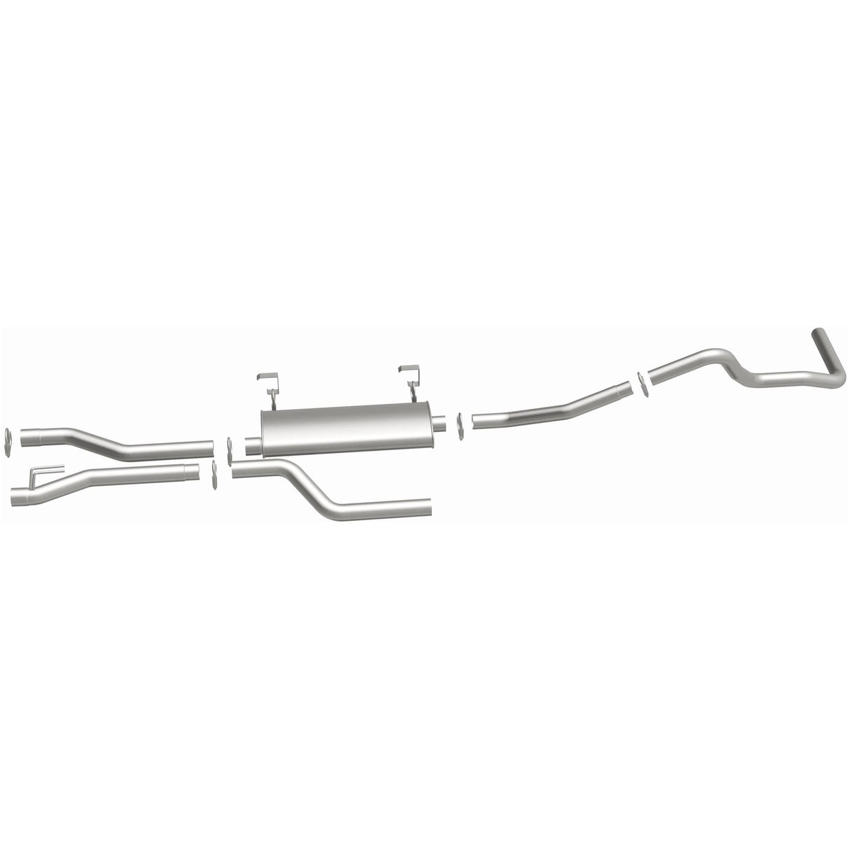 BRExhaust Direct-Fit Replacement Exhaust System 106-0491 BRExhaust Exhaust System Kit  AXOPROS