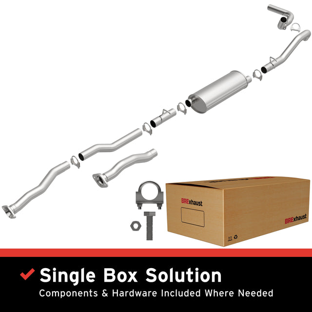 BRExhaust Direct-Fit Replacement Exhaust System 106-0495 BRExhaust Exhaust System Kit  AXOPROS