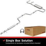 BRExhaust Direct-Fit Replacement Exhaust System 106-0497 BRExhaust Exhaust System Kit  AXOPROS