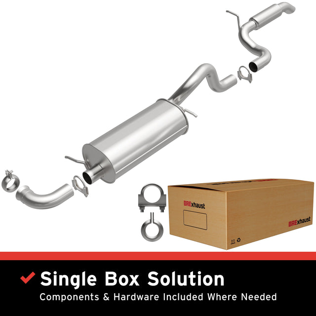 BRExhaust Direct-Fit Replacement Exhaust System 106-0506 BRExhaust Exhaust System Kit  AXOPROS