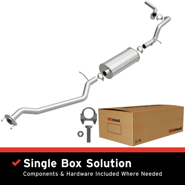 BRExhaust Direct-Fit Replacement Exhaust System 106-0509 BRExhaust Exhaust System Kit  AXOPROS