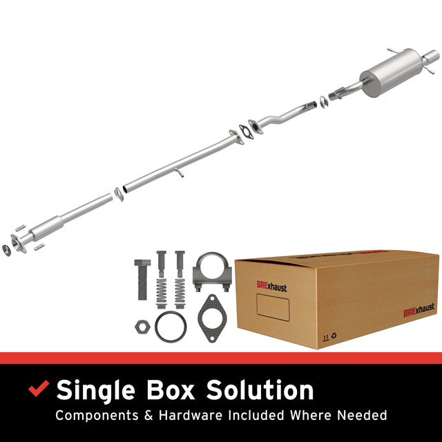 BRExhaust 1996-1999 Subaru Legacy Direct-Fit Replacement Exhaust System BRExhaust Exhaust System Kit  AXOPROS
