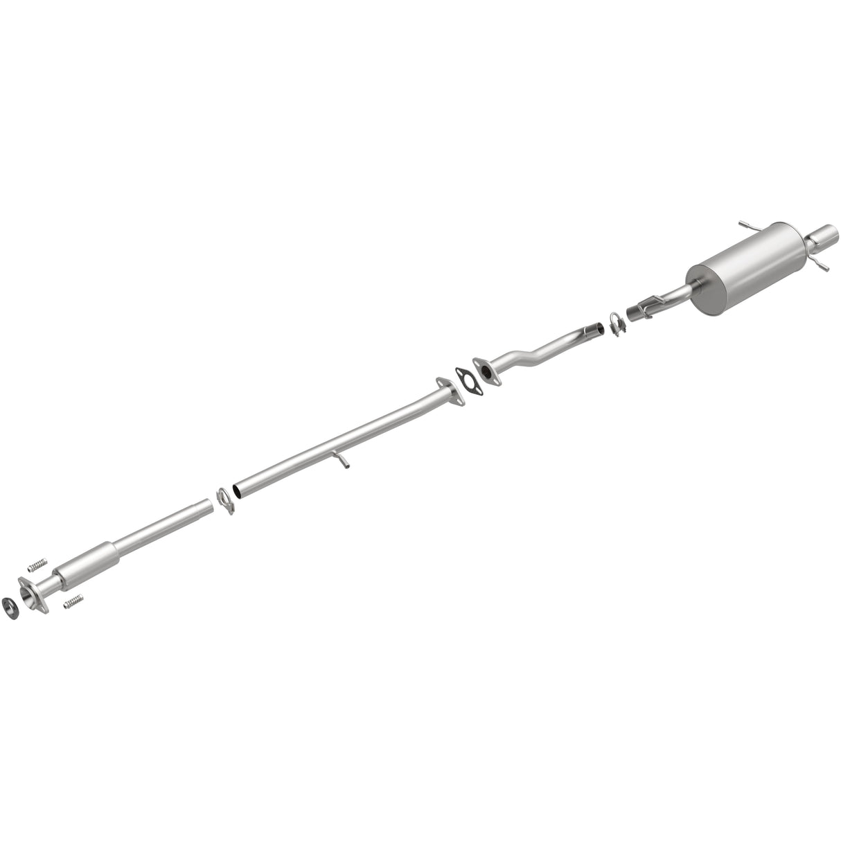BRExhaust 1996-1999 Subaru Legacy Direct-Fit Replacement Exhaust System BRExhaust Exhaust System Kit  AXOPROS