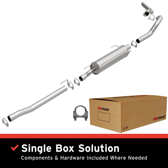 BRExhaust 2006-2009 Dodge Direct-Fit Replacement Exhaust System BRExhaust Exhaust System Kit  AXOPROS