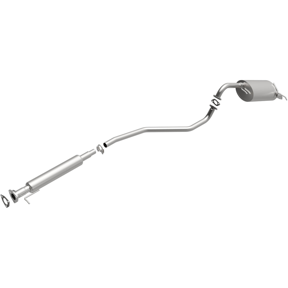 BRExhaust Direct-Fit Replacement Exhaust System 106-0531 BRExhaust Exhaust System Kit  AXOPROS