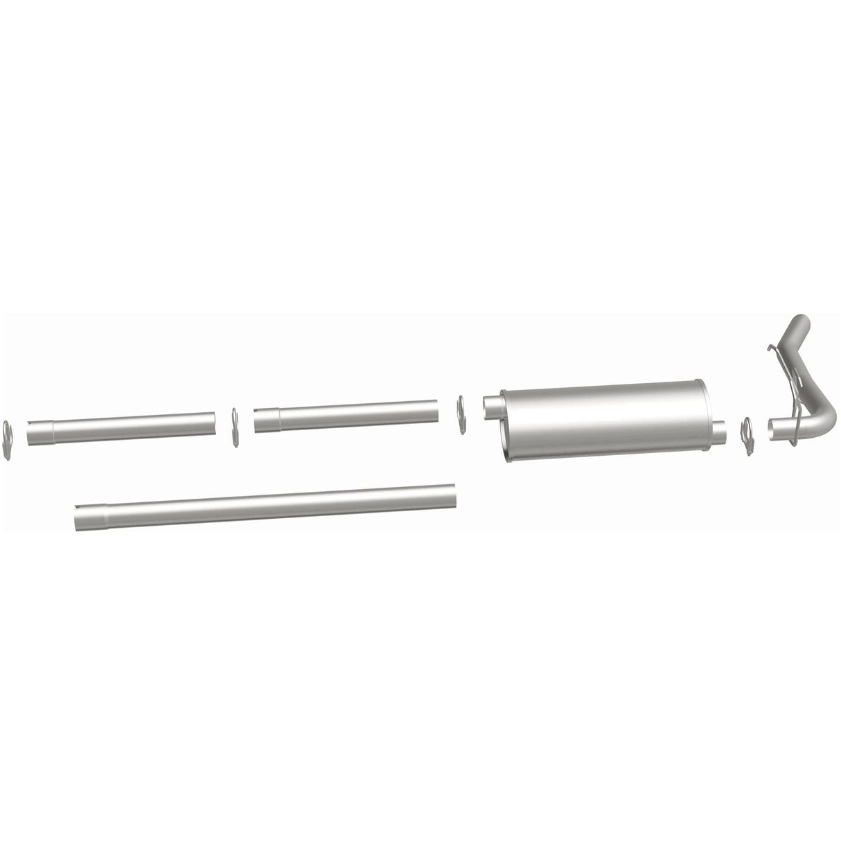 BRExhaust 1997-1997 Ford Direct-Fit Replacement Exhaust System BRExhaust Exhaust System Kit  AXOPROS