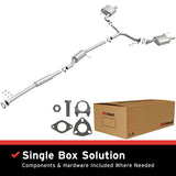 BRExhaust 2004-2008 Acura TL 3.2L Direct-Fit Replacement Exhaust System BRExhaust Exhaust System Kit  AXOPROS