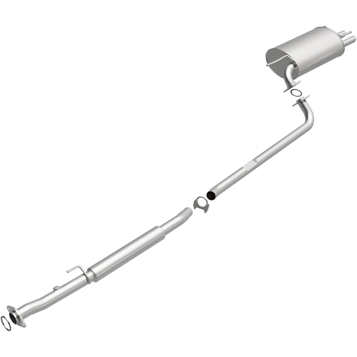 BRExhaust Direct-Fit Replacement Exhaust System 106-0609 BRExhaust Exhaust System Kit  AXOPROS