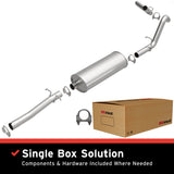 BRExhaust 2000-2003 Dodge Dakota 3.9L Direct-Fit Replacement Exhaust System BRExhaust Exhaust System Kit  AXOPROS
