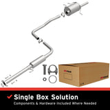 BRExhaust Direct-Fit Replacement Exhaust System 106-0657 BRExhaust Exhaust System Kit  AXOPROS