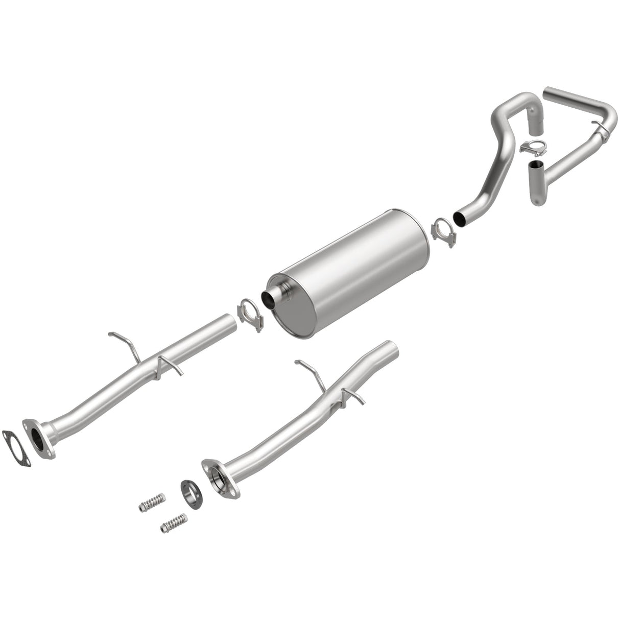 BRExhaust 1986-1992 Ford Ranger Direct-Fit Replacement Exhaust System BRExhaust Exhaust System Kit  AXOPROS