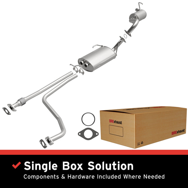 BRExhaust Direct-Fit Replacement Exhaust System 106-0712 BRExhaust Exhaust System Kit  AXOPROS
