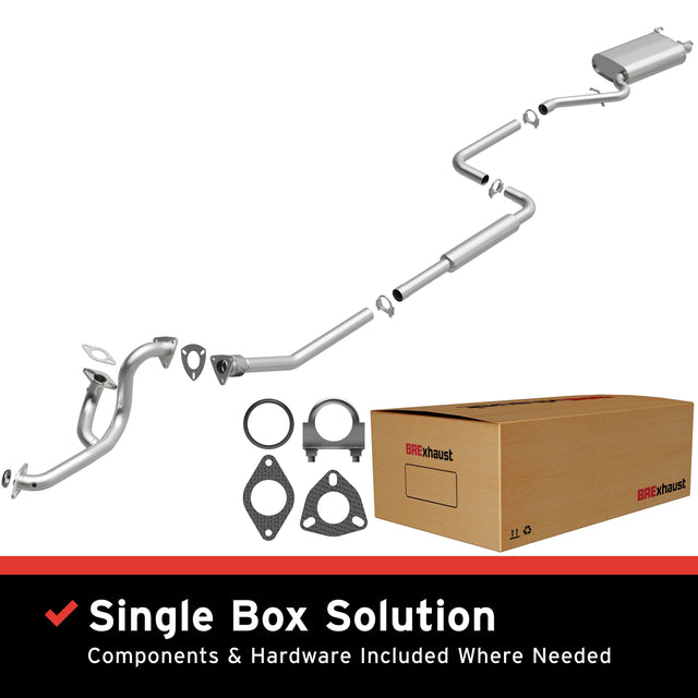 BRExhaust Direct-Fit Replacement Exhaust System 106-0716 BRExhaust Exhaust System Kit  AXOPROS