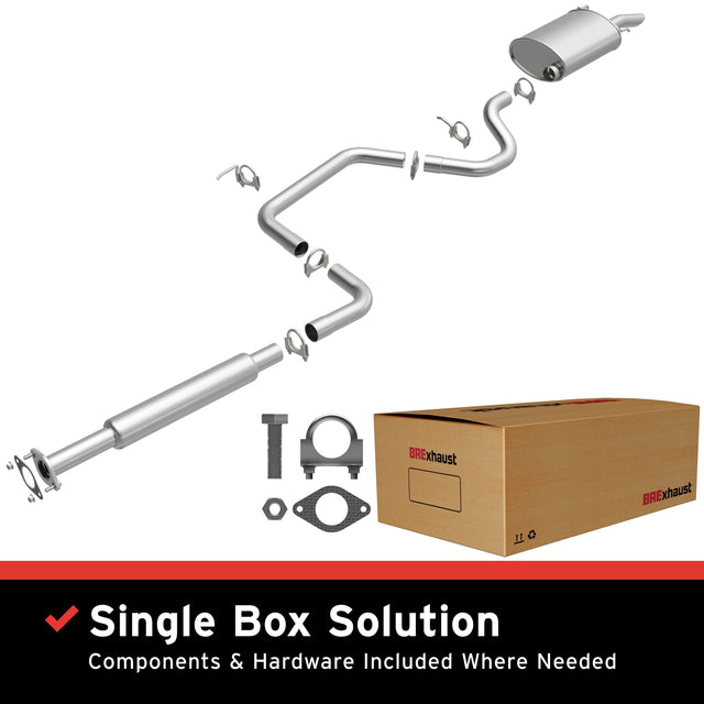 BRExhaust 2000-2005 Chevrolet Direct-Fit Replacement Exhaust System BRExhaust Exhaust System Kit  AXOPROS