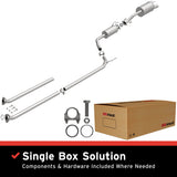 BRExhaust 2006-2011 Honda Civic 1.8L Direct-Fit Replacement Exhaust System BRExhaust Exhaust System Kit  AXOPROS