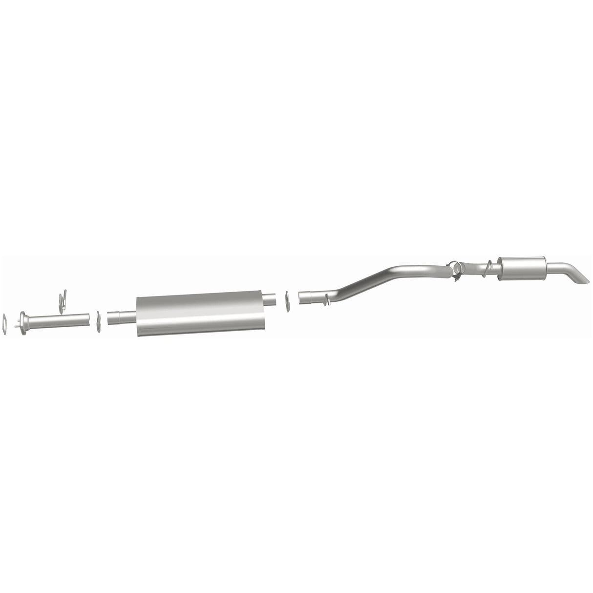 BRExhaust Direct-Fit Replacement Exhaust System 106-0738 BRExhaust Exhaust System Kit  AXOPROS