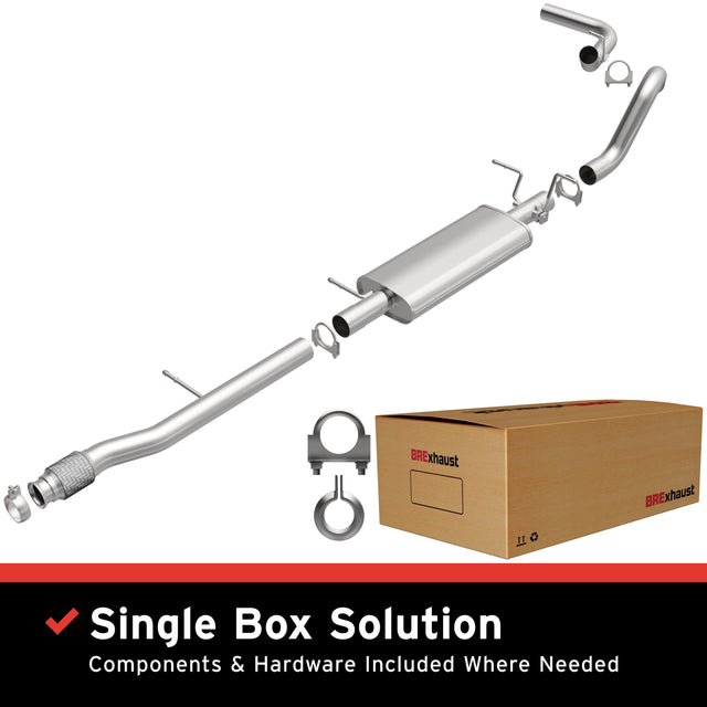 BRExhaust Direct-Fit Replacement Exhaust System 106-0747 BRExhaust Exhaust System Kit  AXOPROS