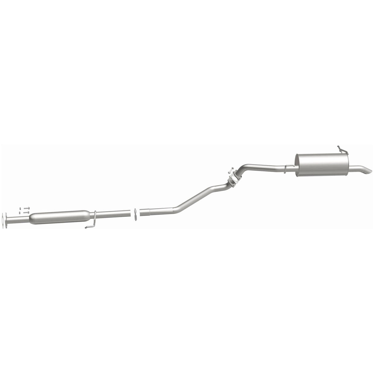 BRExhaust 2011-2016 Hyundai Elantra 1.8L Direct-Fit Replacement Exhaust System BRExhaust Exhaust System Kit  AXOPROS