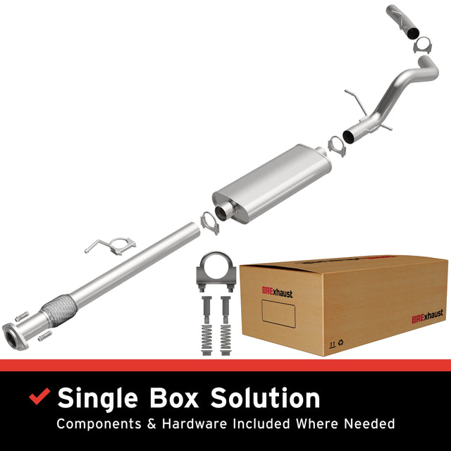 BRExhaust Direct-Fit Replacement Exhaust System 106-0787 BRExhaust Exhaust System Kit  AXOPROS