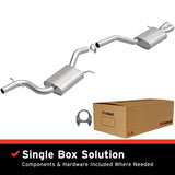 BRExhaust 2012-2018 Volkswagen Jetta Direct-Fit Replacement Exhaust System BRExhaust Exhaust System Kit  AXOPROS