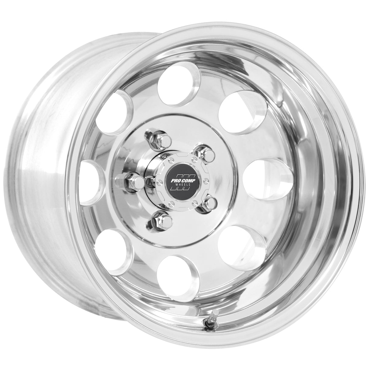 Vintage Polished 16x8 5x4.5 4BS Offset -12mm Cap P/N 7327041 Pro Comp Wheel  AXOPROS