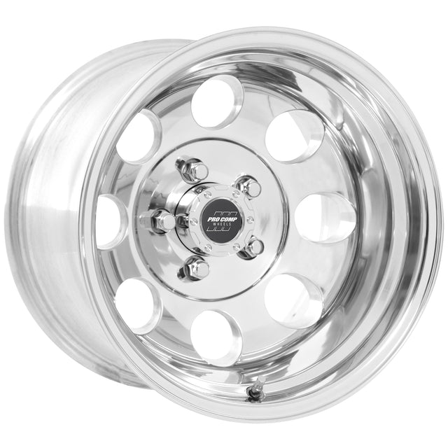 Vintage Polished 17x9 5x4.5 4.75BS Offset -6mm Cap P/N 7327041 Pro Comp Wheel  AXOPROS