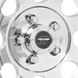 Vintage Polished 17x9 5x4.5 4.75BS Offset -6mm Cap P/N 7327041 Pro Comp Wheel  AXOPROS