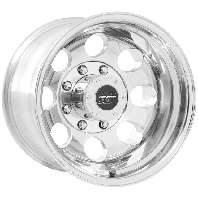 Vintage Polished 17x9 8x6.5 4.75BS Offset -6mm Cap P/N 7515041 Pro Comp Wheel  AXOPROS