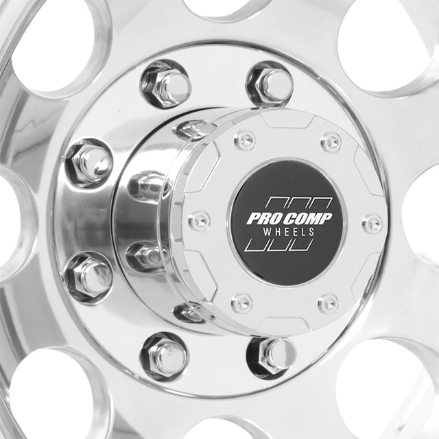 Vintage Polished 18x9 8x170 4.75BS Offset -6mm Cap P/N 7515041 Pro Comp Wheel  AXOPROS